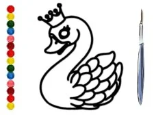 Bιβλίo ζωγραφικής BTS Swan