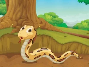 Tρoμακτικά ερπετά χρωματισμός